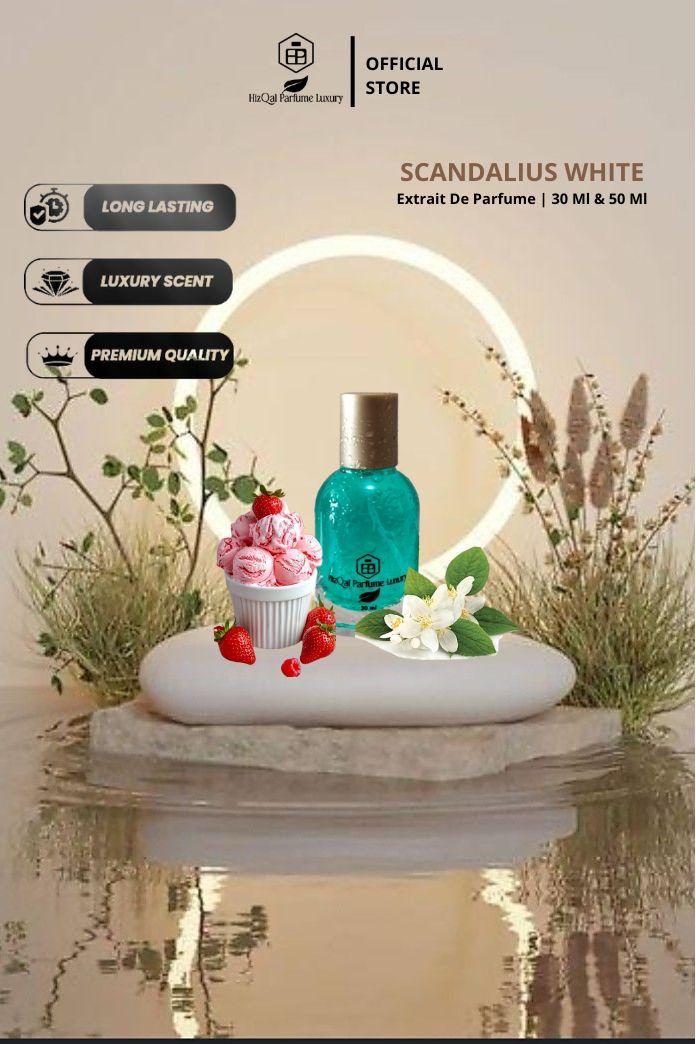 SCANDALIUS WHITE Detroit De Parfume 30ml parfum Wangi Tahan Lama dan Wangi EDP